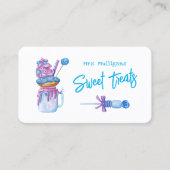 Sweet Trees Blue Paars Visitekaartje (Voorkant)