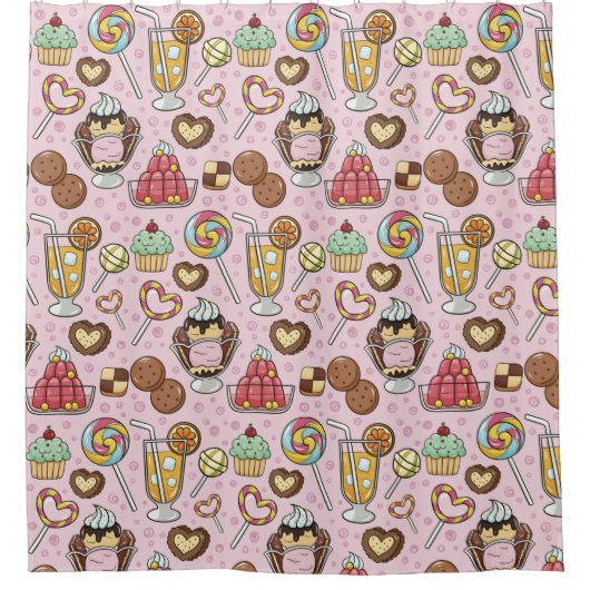 Sweet Trees Shower Curtain Douchegordijn (Voorkant)