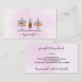 Sweet Trees Snoep Bakery Jar Visitekaartje (Voorkant / Achterkant)