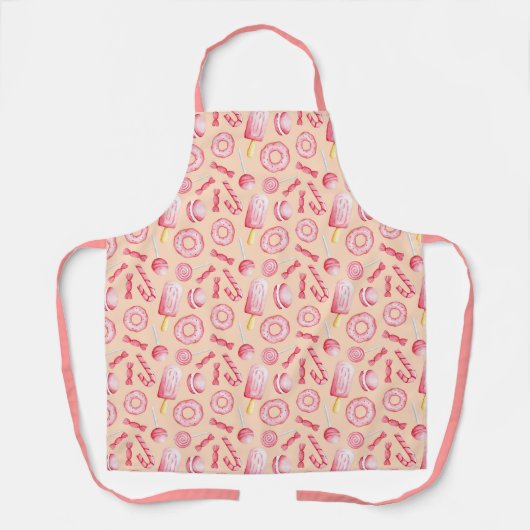 Sweet Trein Apron Schort (Voorkant)