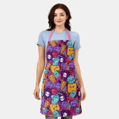 Sweet Trein Apron Schort (Gedragen)