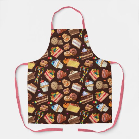 Sweet Trein Apron Schort (Voorkant)