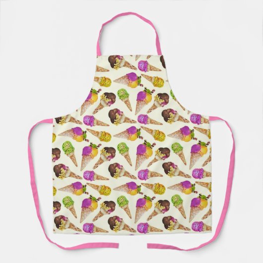 Sweet Trein Apron Schort (Voorkant)