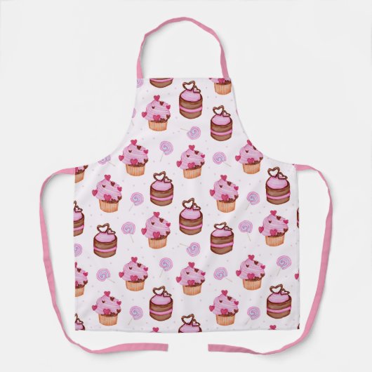 Sweet Trein Apron Schort (Voorkant)