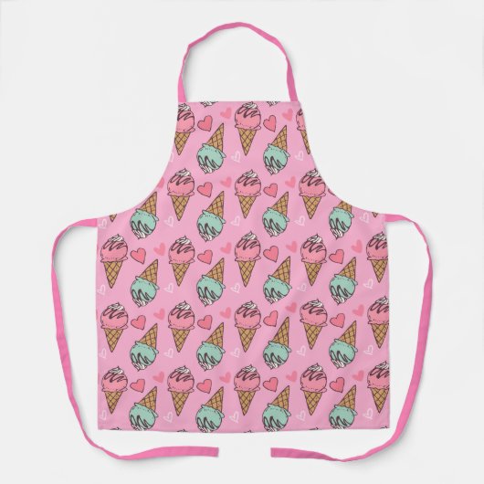 Sweet Trein Apron Schort (Voorkant)