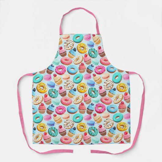 Sweet Trein Apron Schort (Voorkant)