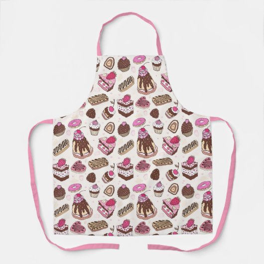 Sweet Trein Apron Schort (Voorkant)