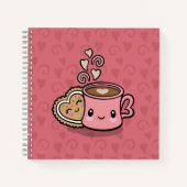 Sweet Trein notebook Notitieboek (Voorkant)