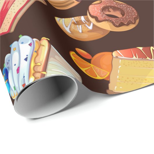 Sweet Treins Cadeaupapier (Rol Hoek)