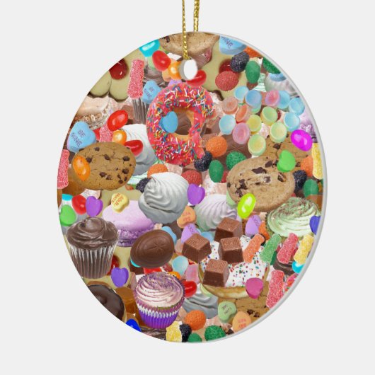 Sweet Treins Keramisch Ornament (Links)