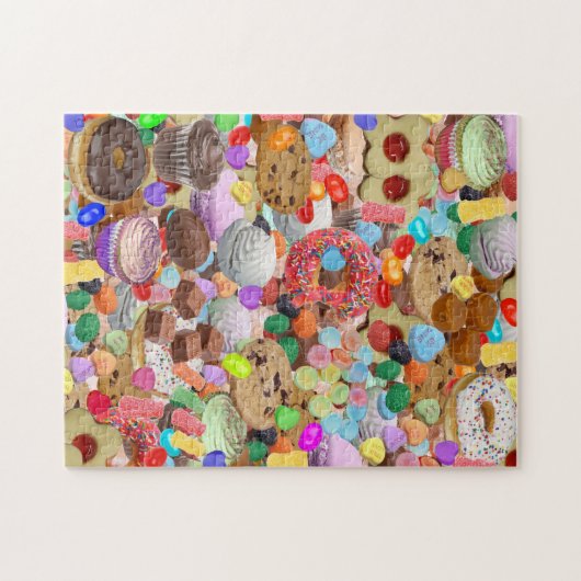 Sweet Treins Legpuzzel (Horizontaal)