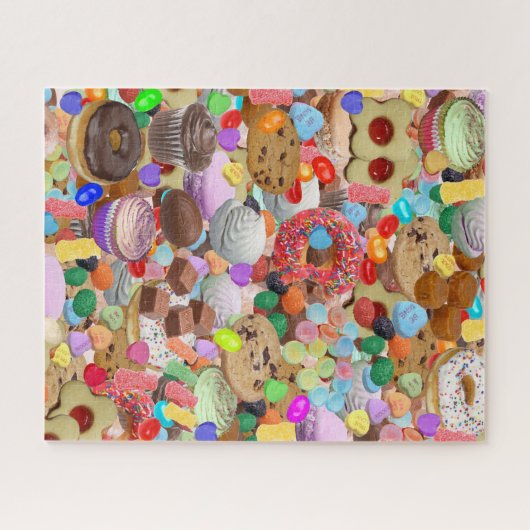 Sweet Treins Legpuzzel (Horizontaal)