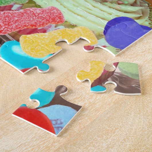 Sweet Treins Legpuzzel (Zijkant)