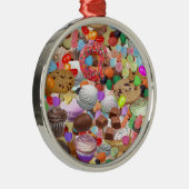 Sweet Treins Metalen Ornament (Rechts)