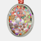 Sweet Treins Metalen Ornament (Links)