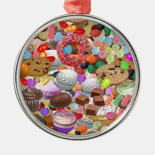 Sweet Treins Metalen Ornament (Voorkant)
