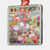 Sweet Treins Metalen Ornament (Links)