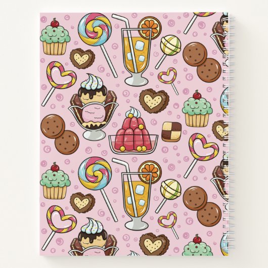 Sweet Treins Notitieboek (Achterkant)