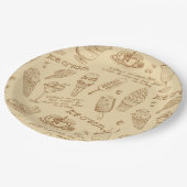 Sweet Treins Papieren Bordje (Gekanteld)