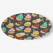 Sweet Treins Papieren Bordje (Gekanteld)