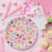 Sweet Treins Papieren Bordje (Feest)