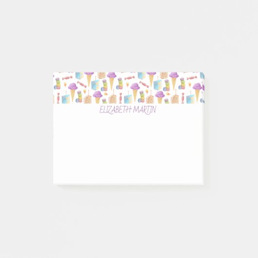 Sweet Treins Post-it® Notes (Voorkant)