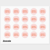 Sweet Treins Ronde Sticker (Vel)