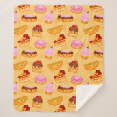 Sweet Treins Sherpa Deken (Voorkant)