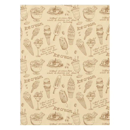 Sweet Treins Tafelkleed (Voorkant)