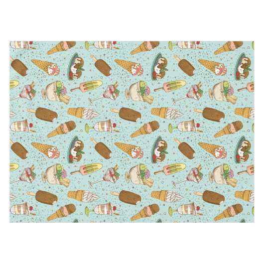 Sweet Treins Tafelkleed (Voorkant (Horizontaal))