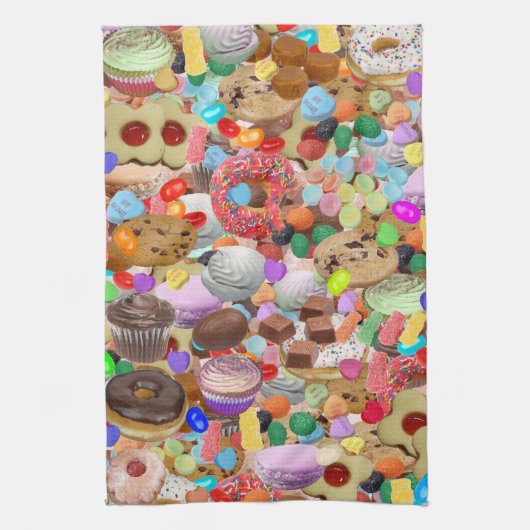 Sweet Treins Theedoek (Verticaal)