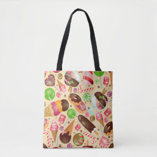 Sweet Treins Tote Bag