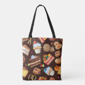 Sweet Treins Tote Bag (Achterkant)