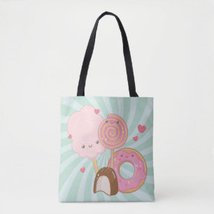 Sweet Treins Tote Bag