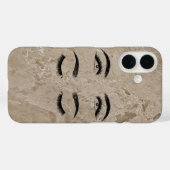 Sweet Trendy Cream Marble Case-Mate iPhone Case (Achterkant (horizontaal))