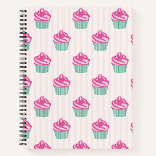 Sweet Trendy Cup Cakes Notitieboek