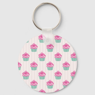 Sweet Trendy Cup Cakes Sleutelhanger