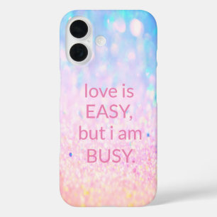 Sweet Trendy glitter Hoesje-Mate iPhone Case