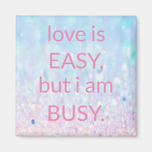 Sweet Trendy glitter Magneet