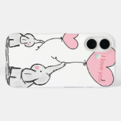 Sweet Trendy-olifant Case-Mate iPhone Case (Achterkant (horizontaal))