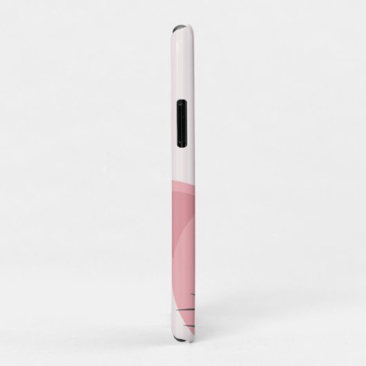 Sweet Trendy Pink Cat Case-Mate iPhone Case (Achterkant/rechts)