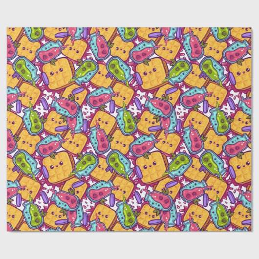 Sweet Trepingpapier Cadeaupapier (Vlak)