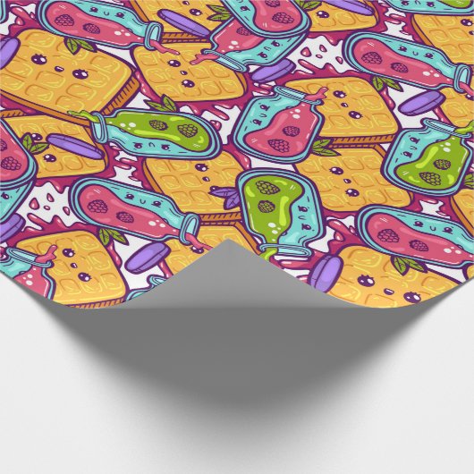 Sweet Trepingpapier Cadeaupapier (Hoek)