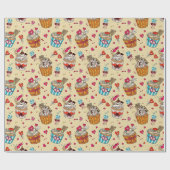 Sweet Trepingpapier Cadeaupapier (Vlak)