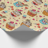 Sweet Trepingpapier Cadeaupapier (Hoek)