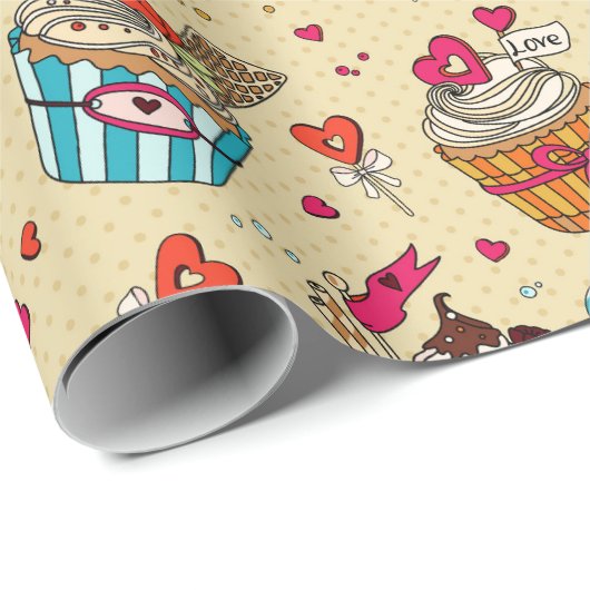 Sweet Trepingpapier Cadeaupapier (Rol Hoek)