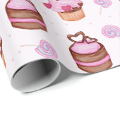 Sweet Trepingpapier Cadeaupapier (Rol Hoek)
