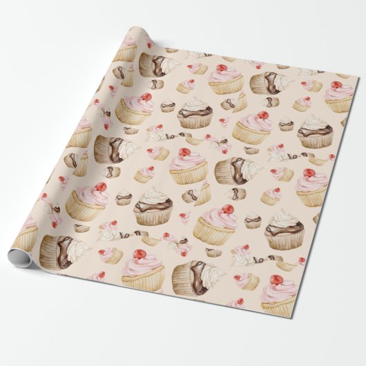 Sweet Trepingpapier Cadeaupapier (Uitgerold)