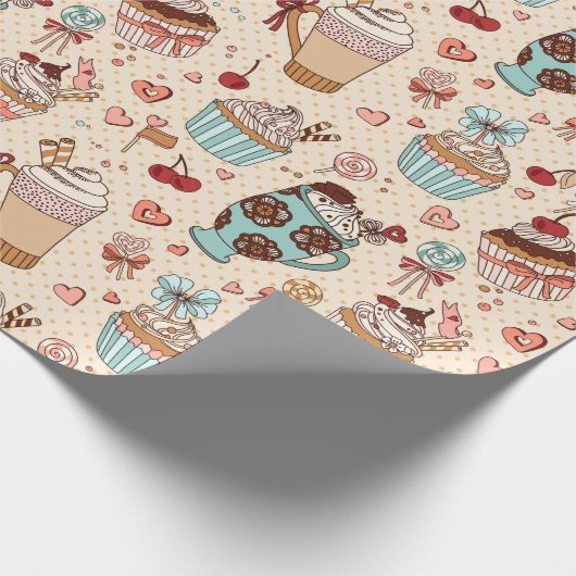 Sweet Trepingpapier Cadeaupapier (Hoek)