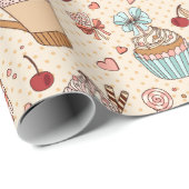 Sweet Trepingpapier Cadeaupapier (Rol Hoek)